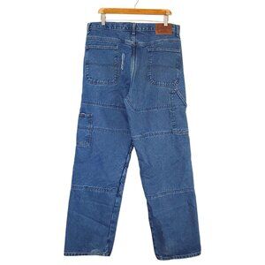 Vintage y2k Draggin Motorcycle straight baggy denim jeans blue size 36